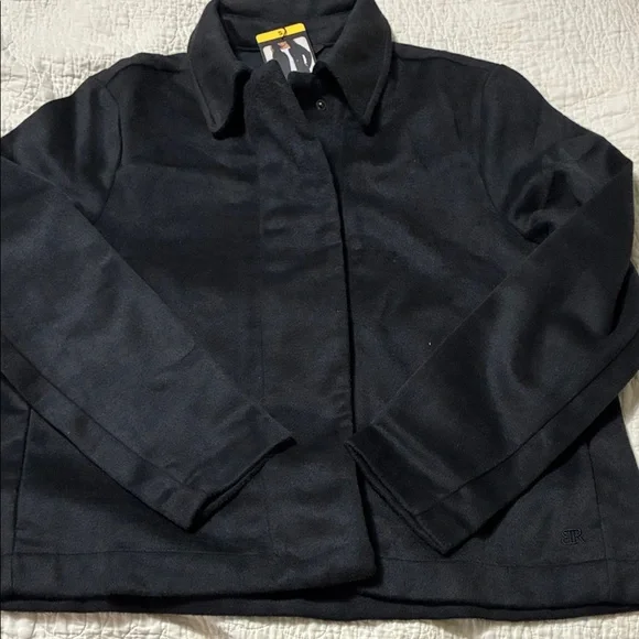Banana Republic Black Coat, Small - Picture 1 of 5